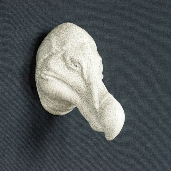 Figurative ceramic sculpture of a Dodo
